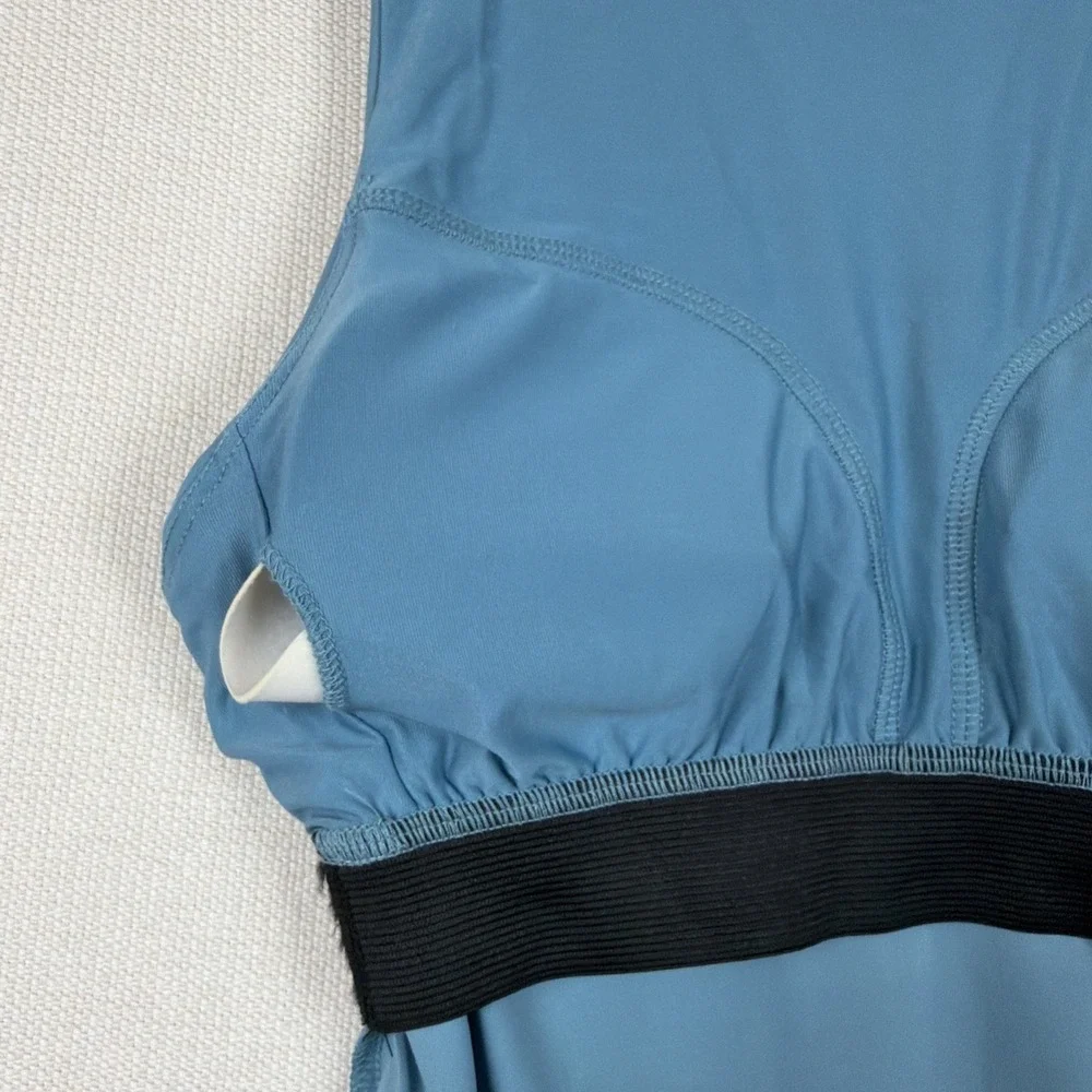 Etonic Performance Active Tank Dress Size XS Blue NWT Built in Bra Athletic Golf